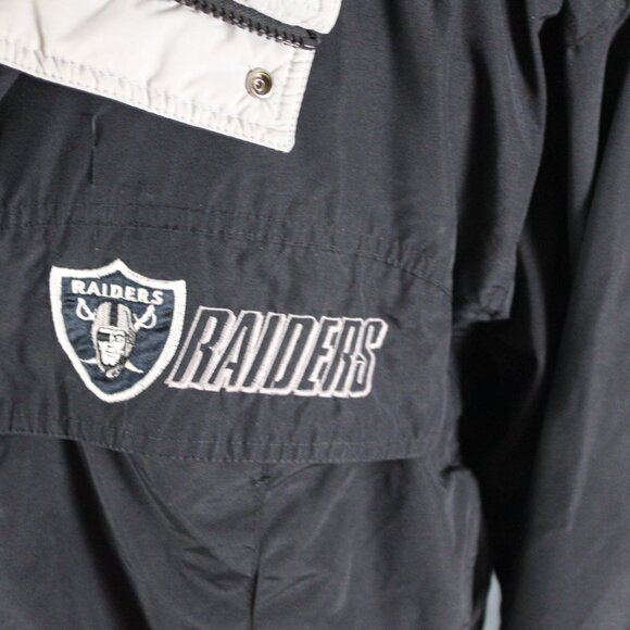 LA Raiders Jacket - Raider 2 Tone Windbreaker - Men's Large - Picture 2 of 10